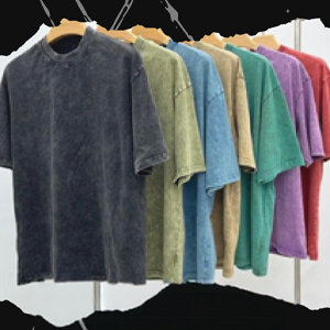 Baggy Acid Wash Shirt