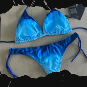 Ocean Blue Triangle Bikini